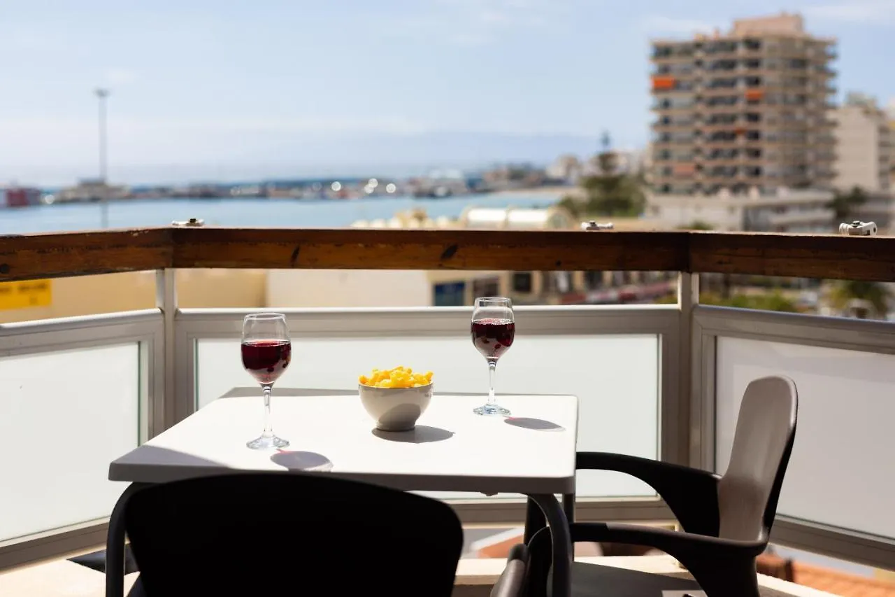 Black And White Apartment Free Wifi Los Cristianos  Spain
